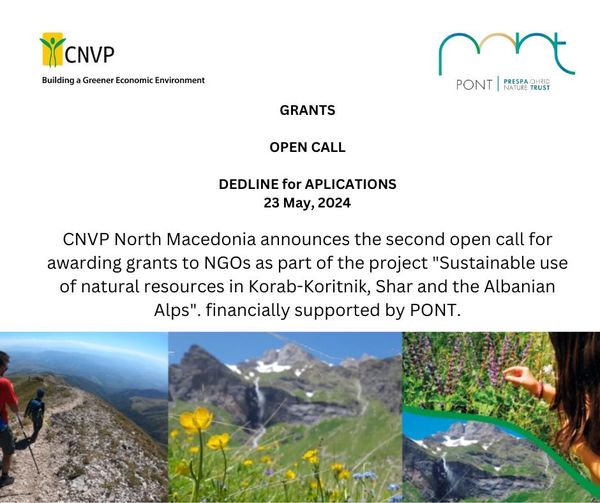 CNVP thirrje publike për grante